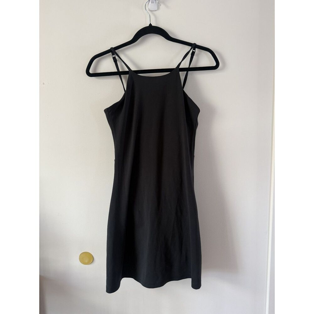 Girlfriend Collective Naomi Workout Dress, Black, Women's M